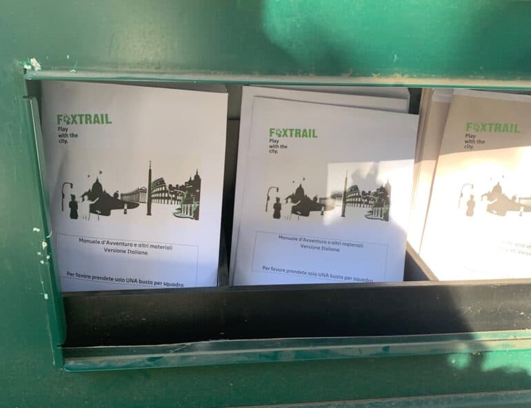 Foxtrail: the treasure hunt to discover Rome’s hidden wonders