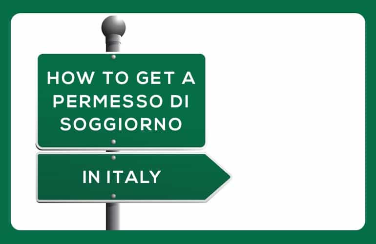 how to get a permesso di soggiorno in italy