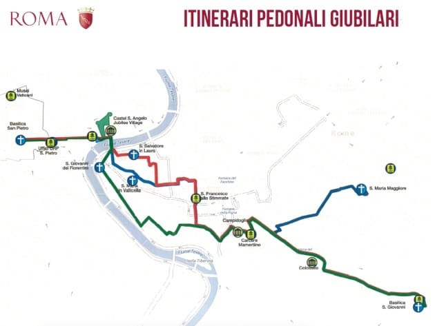 itinerari giubileo
