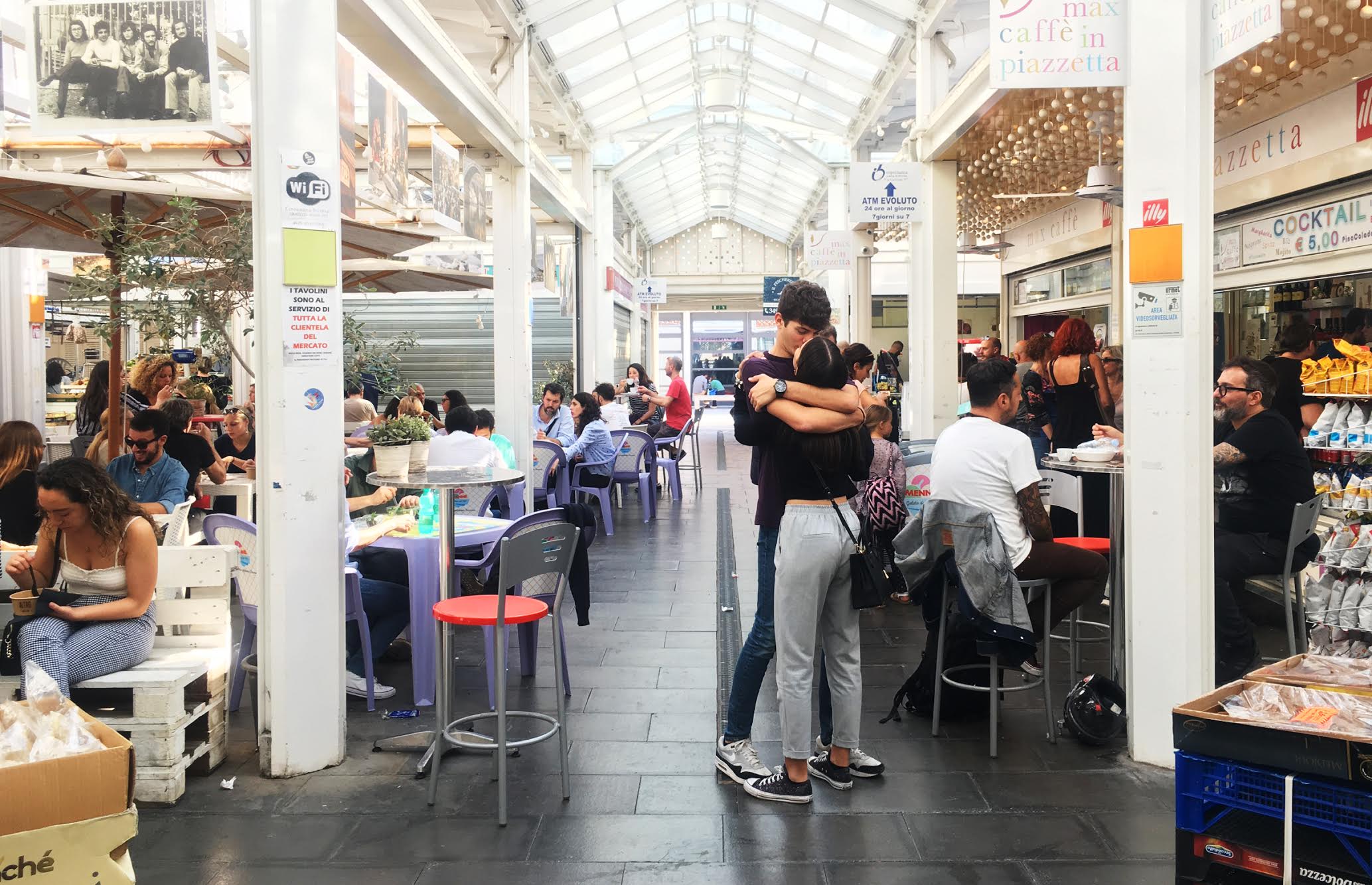 Food markets in Rome: Mercato Testaccio