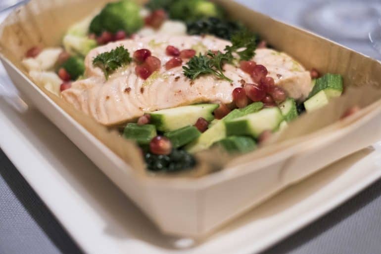 Fiore Restaurant paniere di salmone