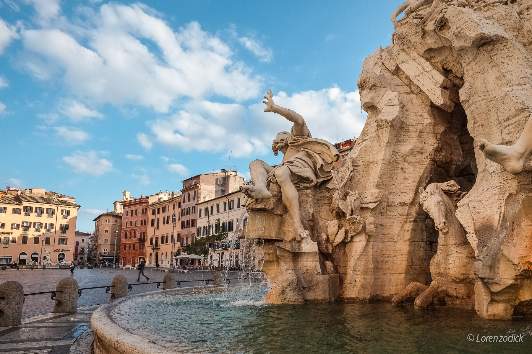 The Piazza Navona neighbourhood of Rome