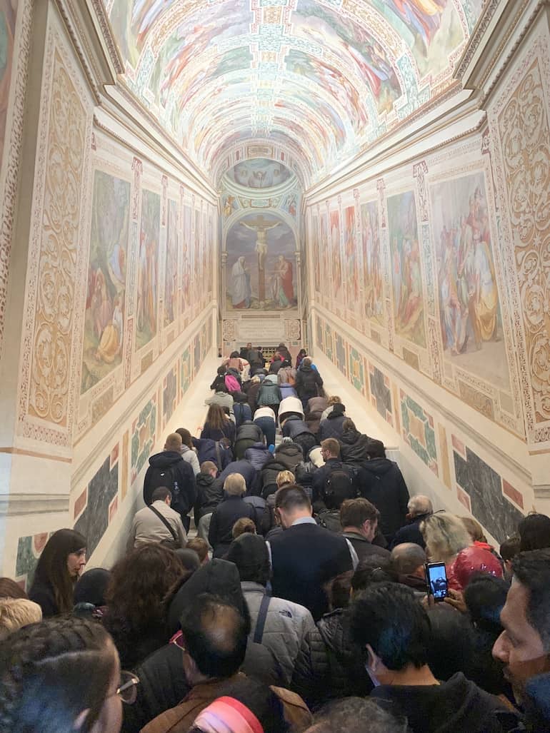 pilgrims-going-up-scala-sancta