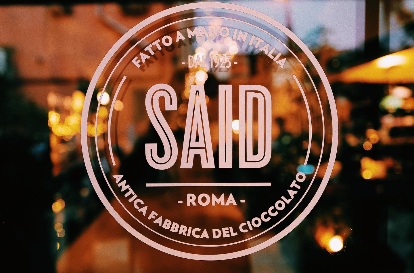 said fabbrica cioccolato roma