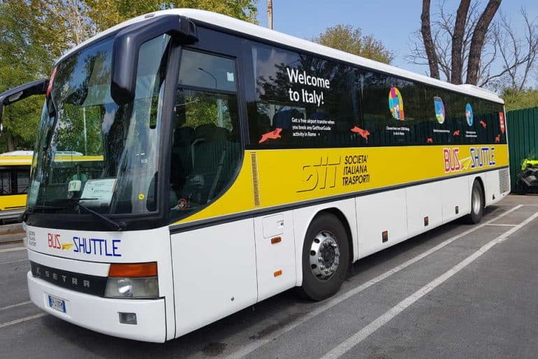 Shuttle Bus Service in Ciampino airport