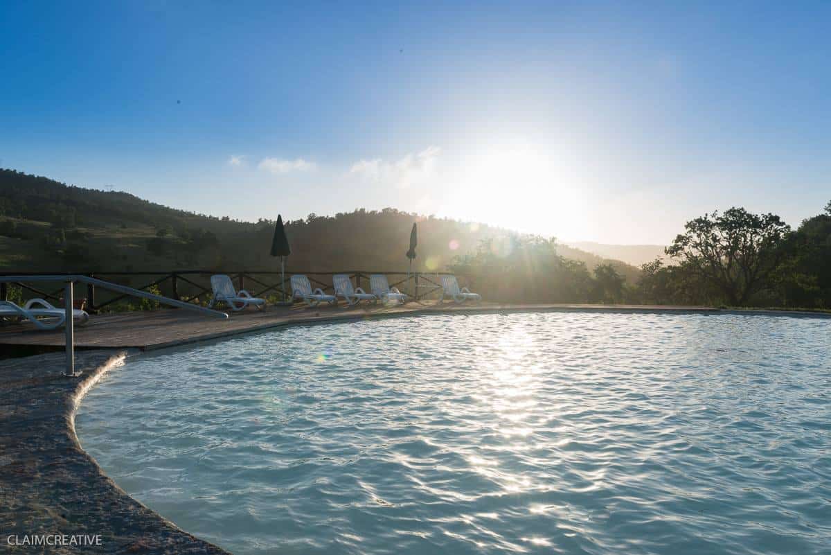 Thermal baths near Rome
