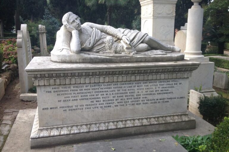 the protestant cemetery of rome