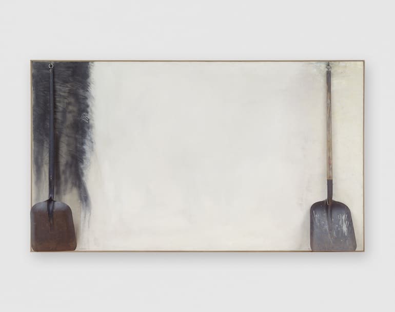 Contemporary artist Jim Dine at Rome's Palazzo delle Esposizioni