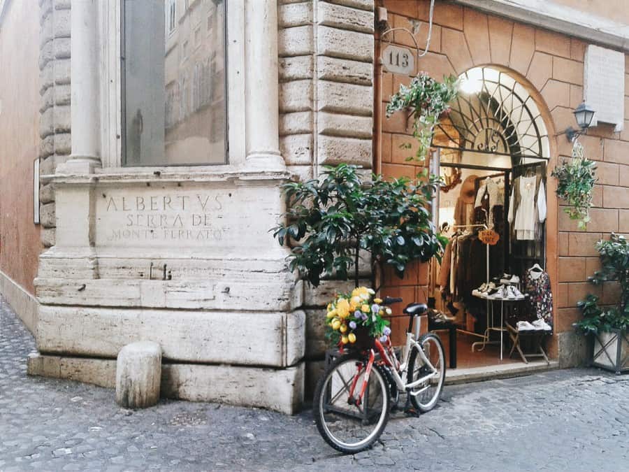 Via dei Coronari in Rome