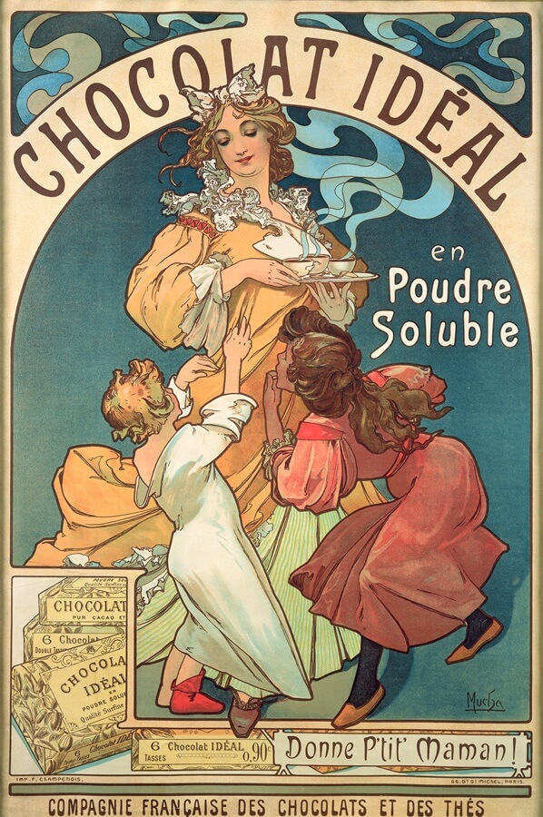 Visit the exhibition Alphonse Mucha. A Triumph of Beauty and Seduction, on view in the galleries of Palazzo Bonaparte in Rome through March 8, 2026.