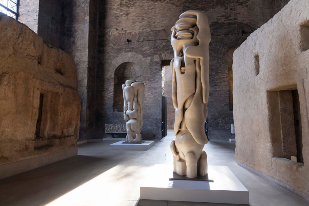 mostra Tony Cragg Roma Terme di Diocleziano