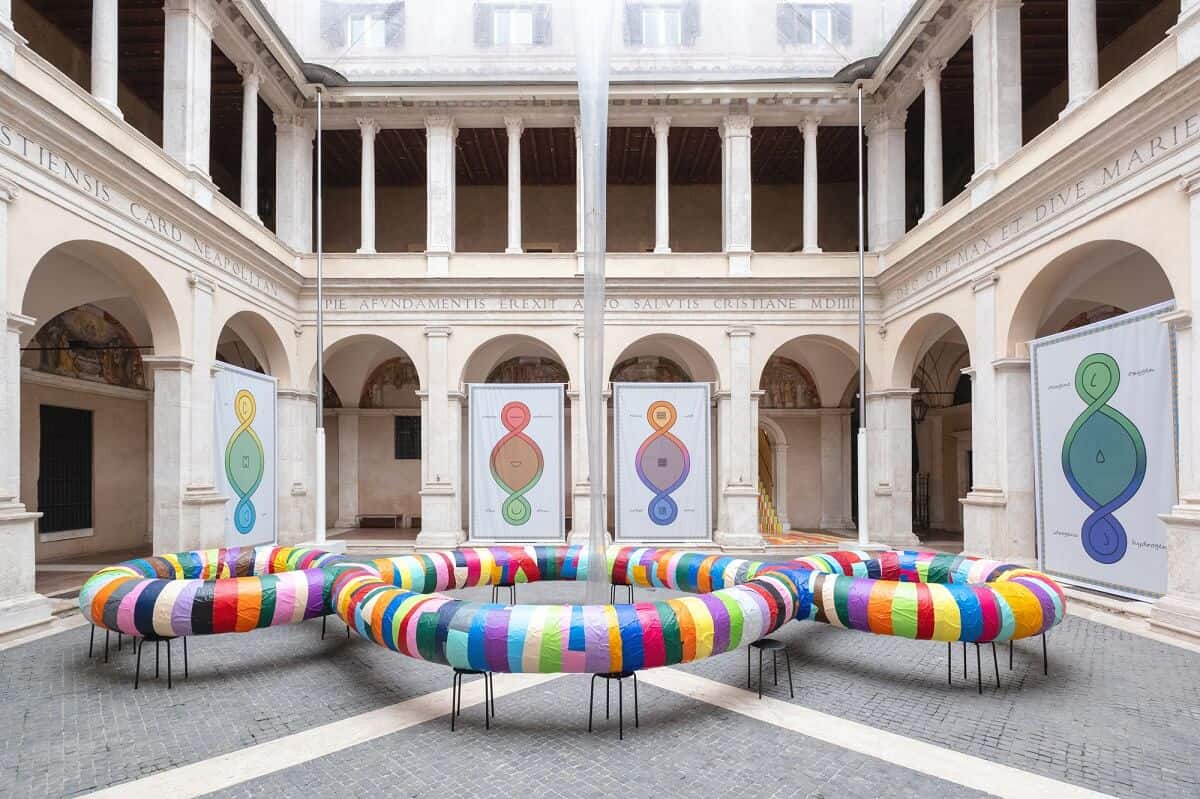 Michelangelo Pistoletto INFINITY at Chiostro del Bramante