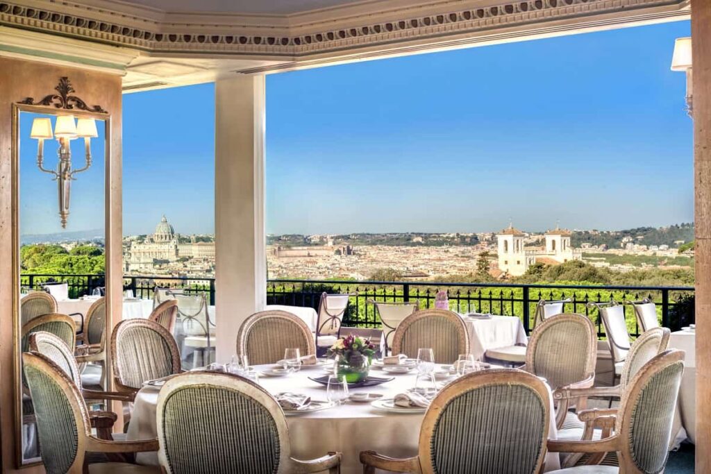 Best restaurants in hotel in Rome