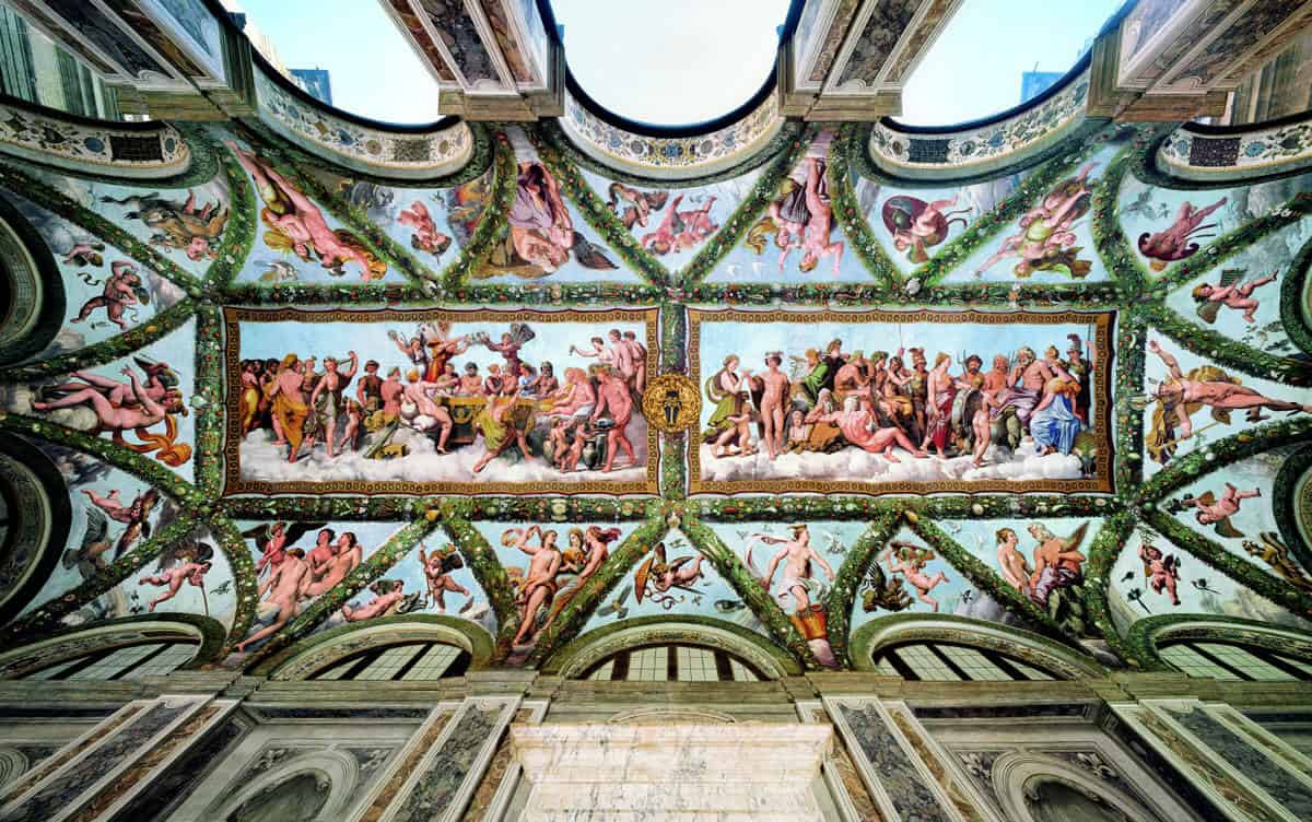 Raffaello e bottega, Loggia di Amore e Psiche