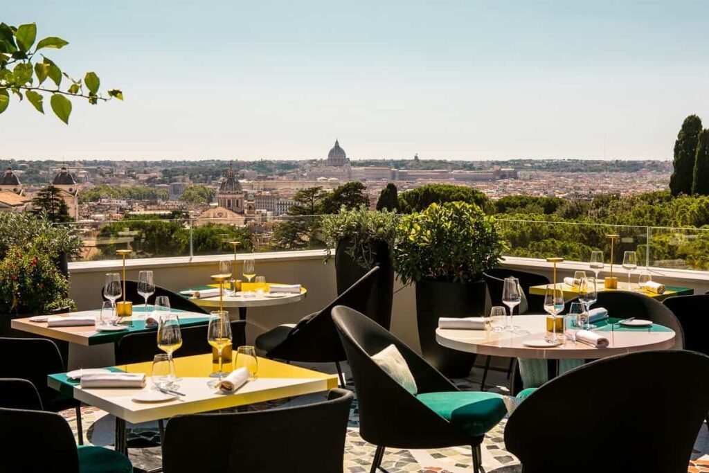 Best restaurants with a view in Rome
