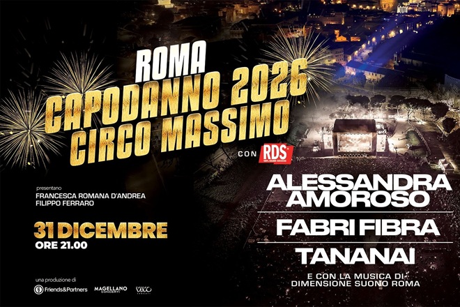 concert circo massimo new year's eve in rome