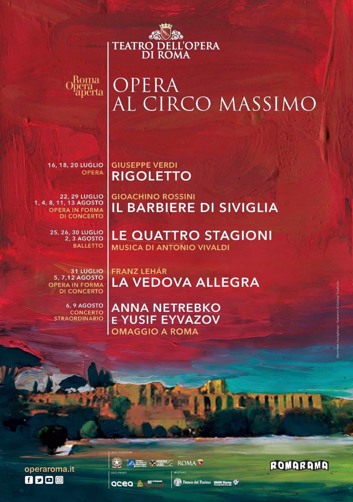 Rome: the Opera's summer season moves to Circus Maximus