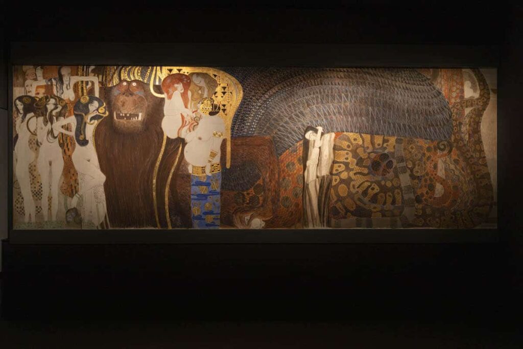 klimt secessione exhibition in rome