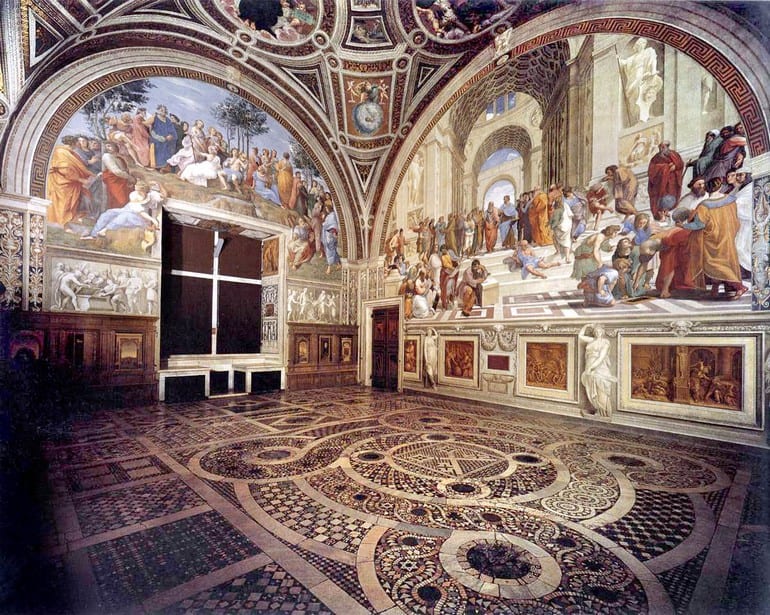 Raphael Rooms at Varican Museums