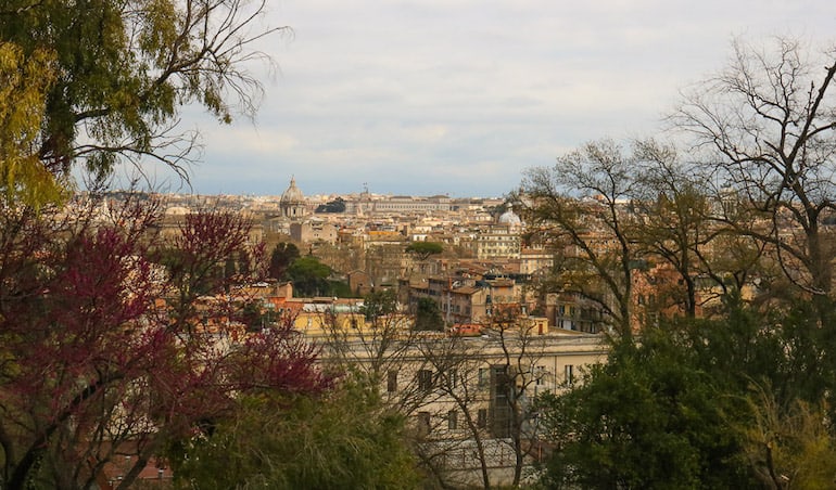 Orto botanico di Trastevere in Rome