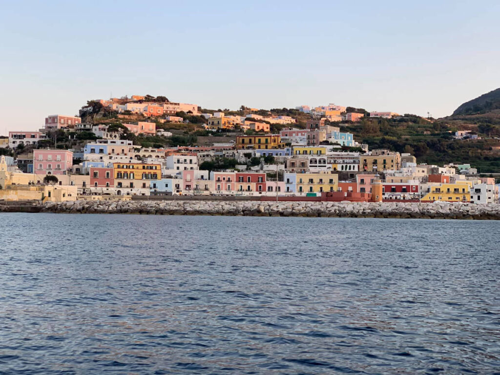 Ponza Island Near Rome