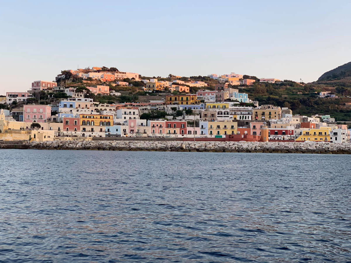 Ponza Island Near Rome