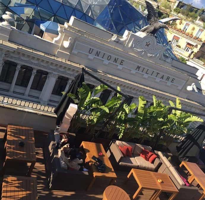Rooftop at Zuma in Rome
