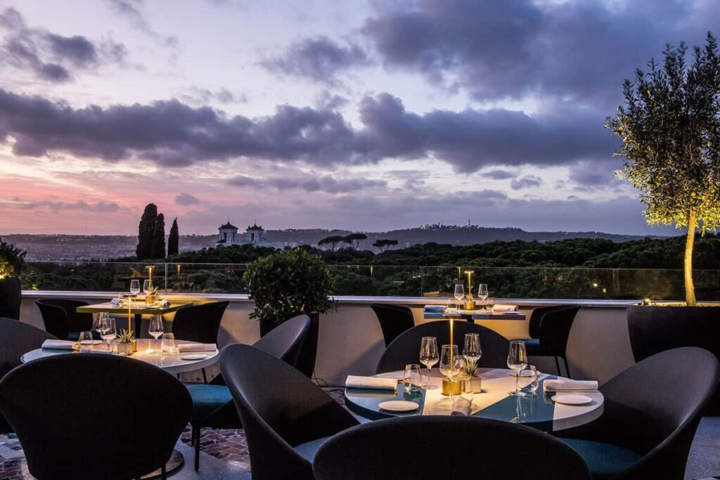 sofitel rome rooftop