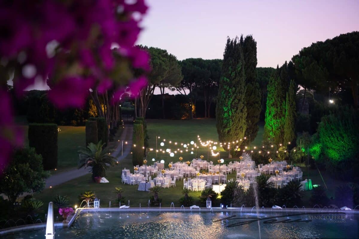 villa dino wedding venue in rome