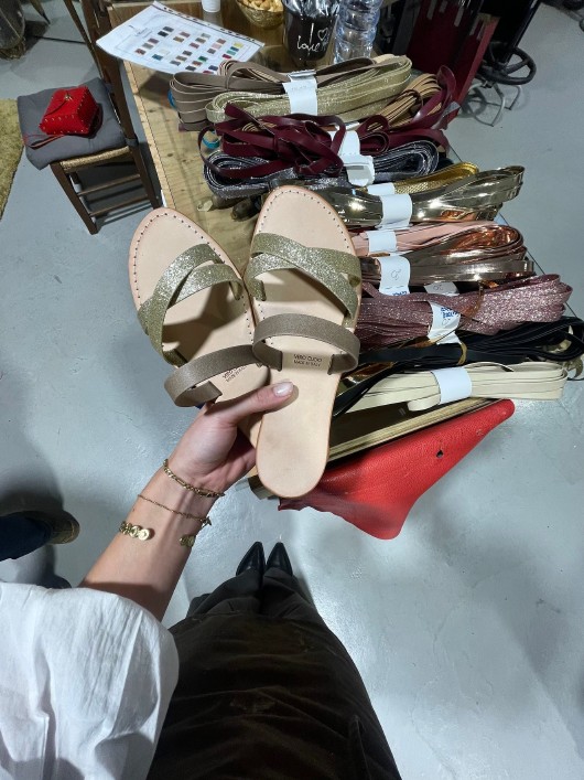 create your sandal in rome