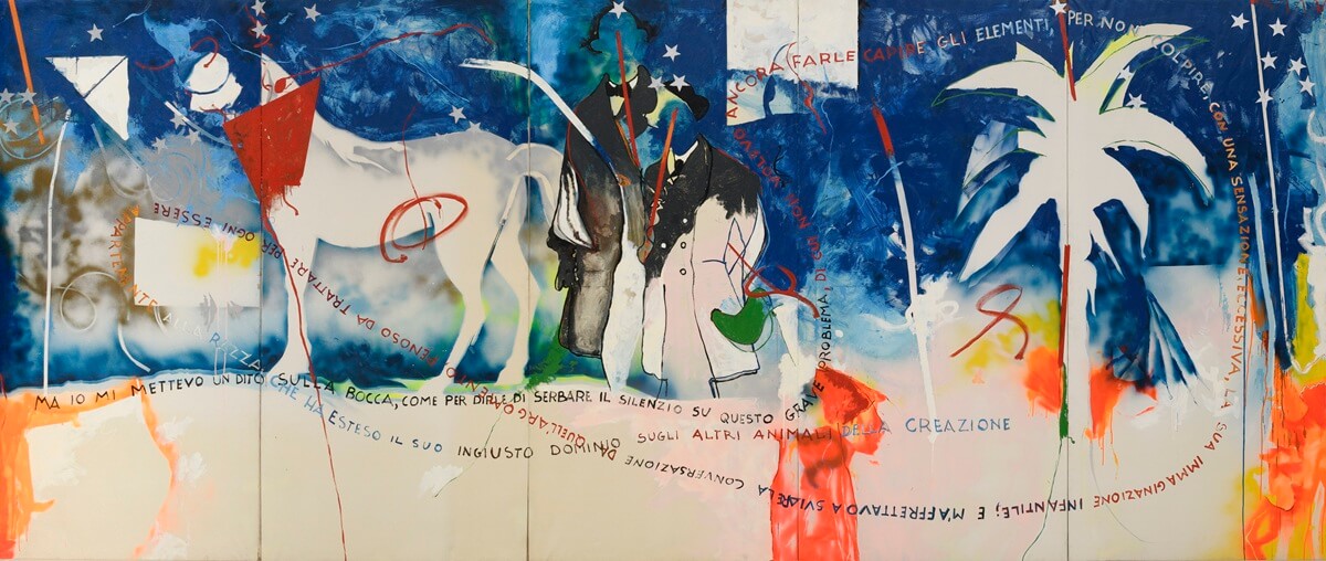 Mario Schifano al Palazzo delle Esposizioni