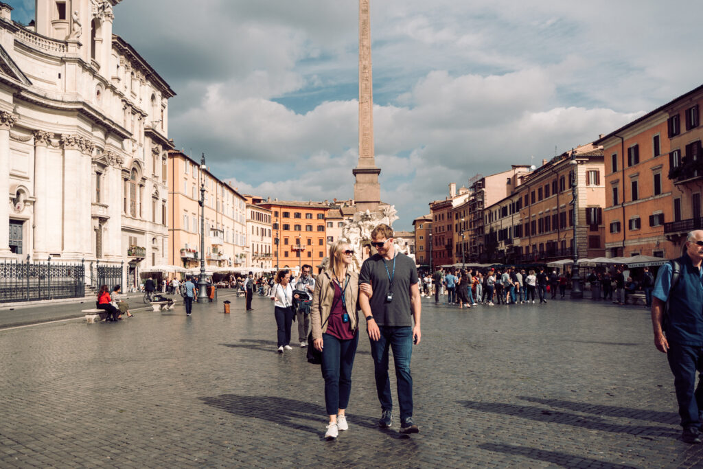 Rome City Center Small Group Walking Tour with Pantheon Guided Visit