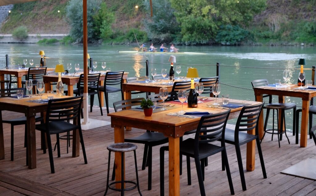 baja restaurant tiber rome