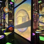 Sala immersiva della mostra Kandinsky
