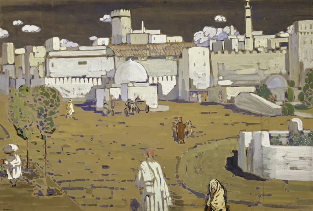 Vassily Kandinsky Arabische Stadt (Ville arabe) 1905