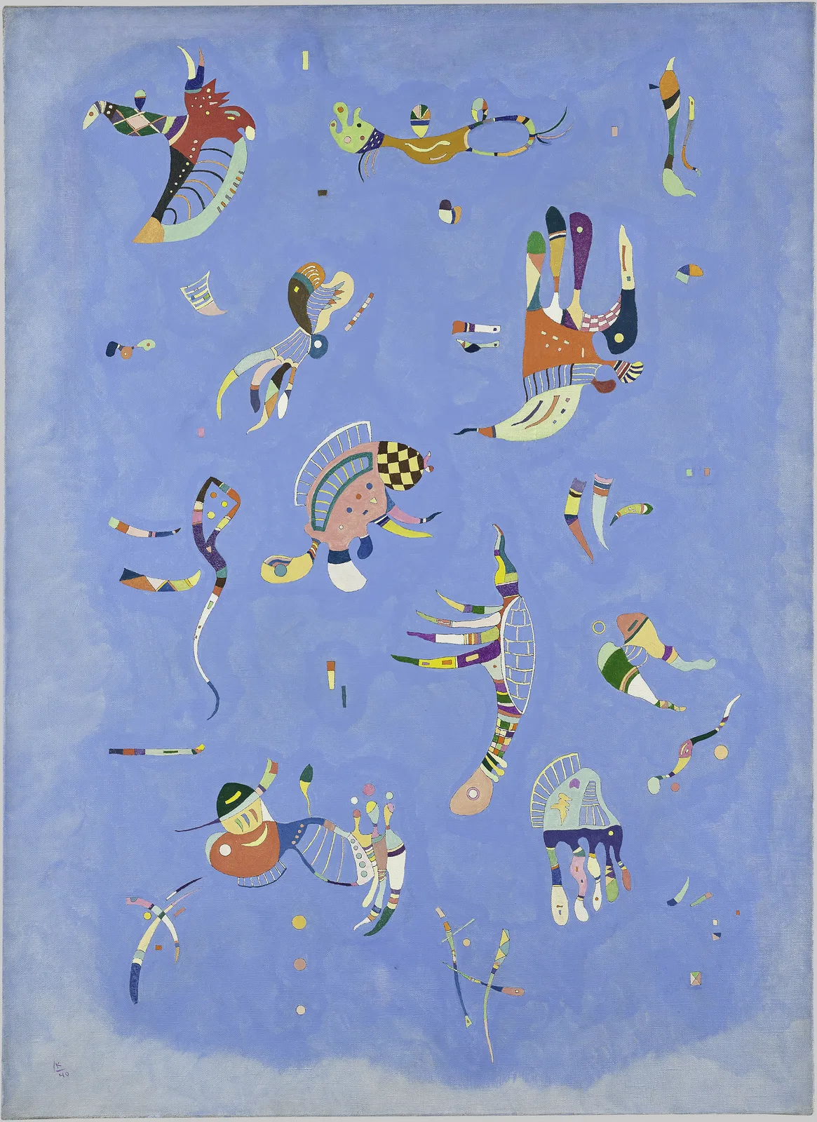 Vassily KandinskyBleu de ciel1940
