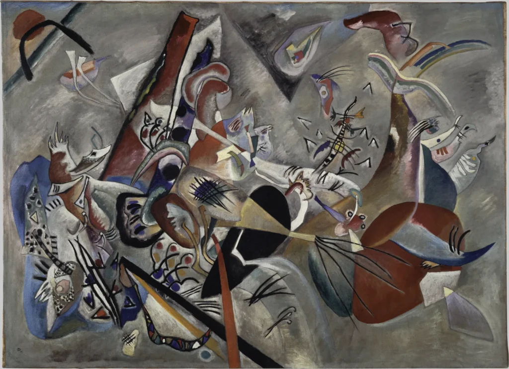 Vassily Kandinsky Im Grau (Dans le gris) 1919