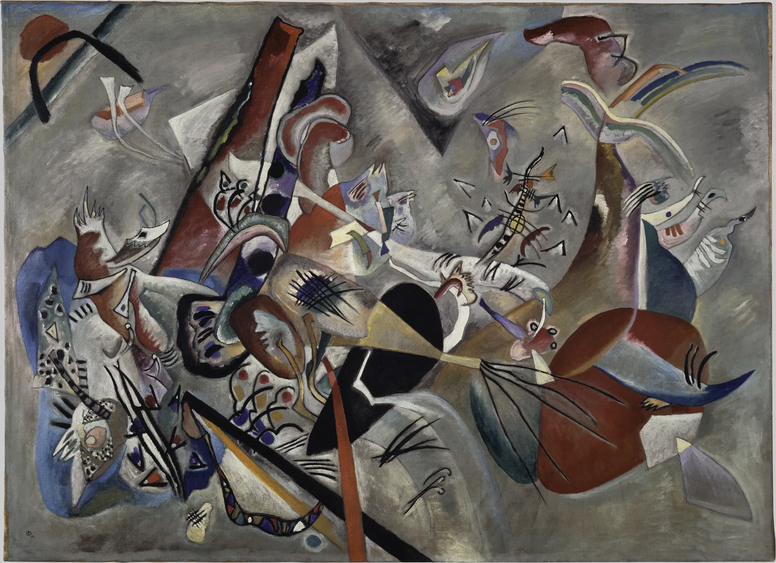 Vassily KandinskyIm Grau (Dans le gris)1919