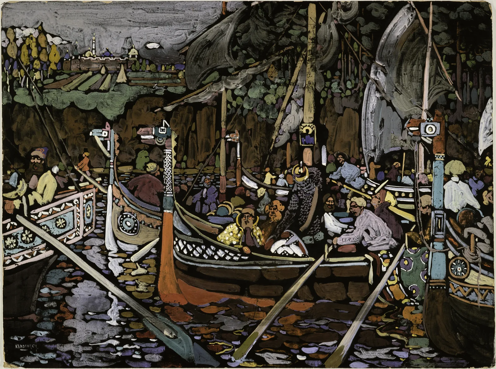 Vassily KandinskyLied (Chanson)1906