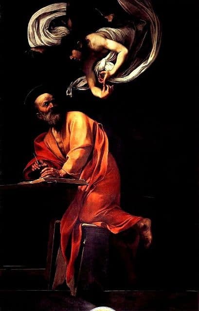 Caravaggio works in Rome